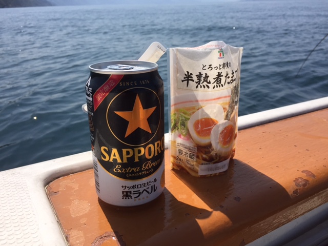 朝は敦賀沖ジギングと夜はバースデー会♪