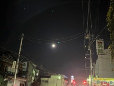 皆既月食だす、、、 2022/11/08 22:11:00