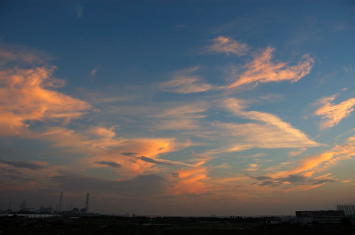 秋の夕暮れ…