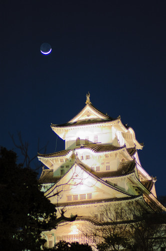 ★秋の三日月