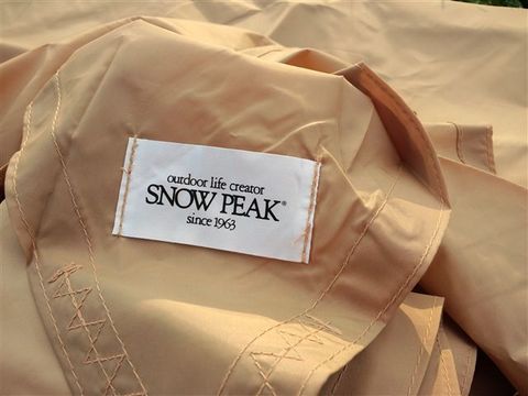 Snowpeak TP-100 スノーピークウイングタープ旧ロゴ‼️-