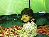 残念無念、雨降りキャンプ