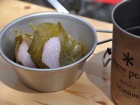 お花見ランチ。