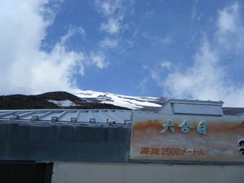 富士は日本一の山　宝永山