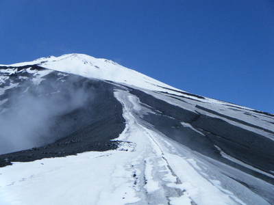 富士は日本一の山　宝永山