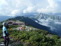 蝶ヶ岳① 2010/09/11 10:33:56