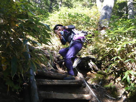 燕岳　日帰りケーキフェア編　燕山荘まで