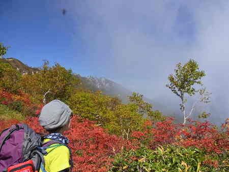 燕岳　日帰りケーキフェア編　燕山荘まで
