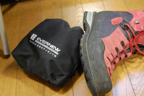 アイゼン試着