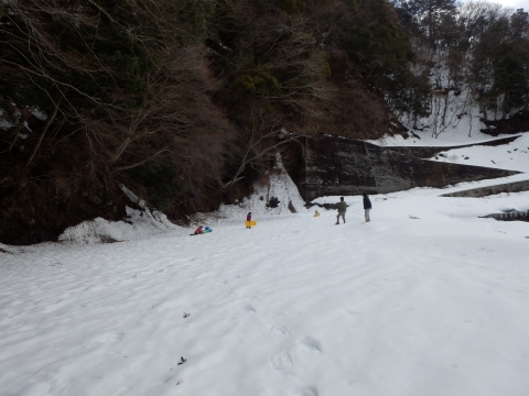 雪中？コテージキャンプ！