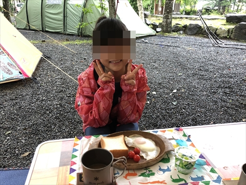 ママとキャンプに行ってきました。　（オートキャンプ　せせらぎ）