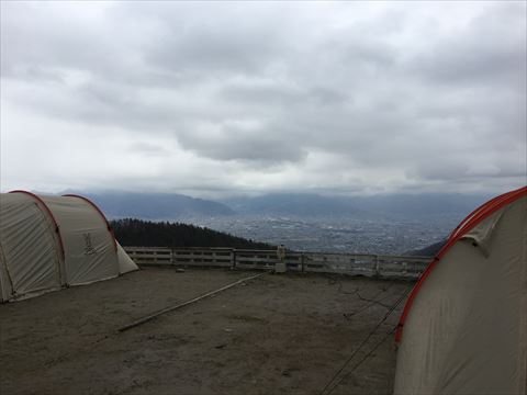 富士山出てきて～キャンプ　（ｂｙほったらかしキャンプ場）