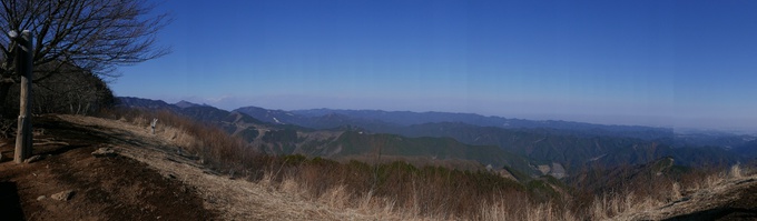 170104_高水山_岩茸石山_棒の嶺_新年日帰り縦走