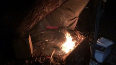 ブッシュクラフトキャンプ焚き火編と動画編集ソフトいじり 2019/02/09 13:24:57