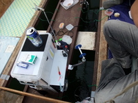 桧原湖ワカサギ釣り（屋形）