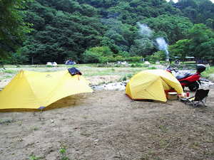 ソロキャン　～新戸キャンプ場Ⅲ
