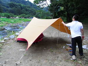 ソロキャン　～新戸キャンプ場Ⅲ