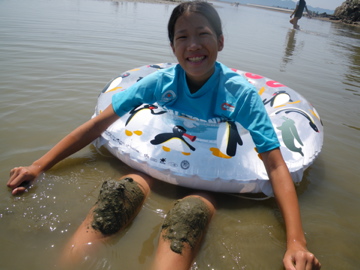 お盆キャンプ in 赤穂海浜公園 「海水浴編」