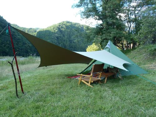 tent-Mark DESIGNS ムササビウイング焚火version