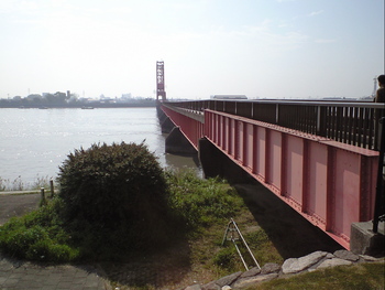 諫早湾干拓堤防道路（ギロチンロード）ツー