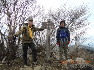 130502_大峰奥駆道_八経ヶ岳－吉野パート（３日間）