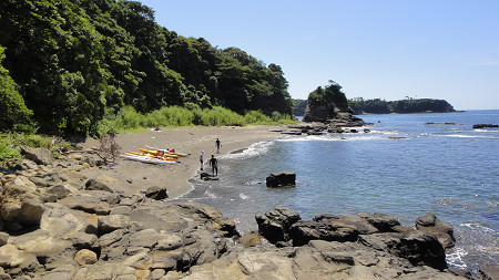 海の上のお散歩