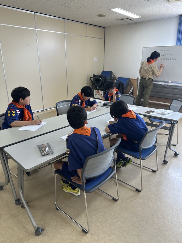 春季キャンプ準備集会
