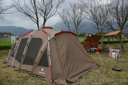 恐風キャンプ　グリーンパーク山東　2016年3月20日～21日
