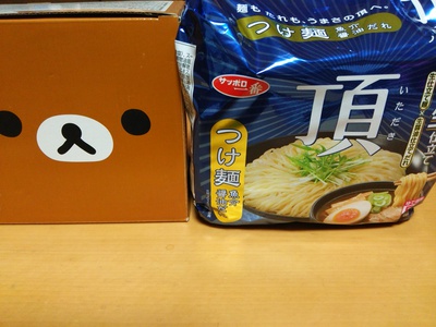 頂つけ麺　魚介醤油だれ