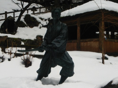 激流の滝へ。