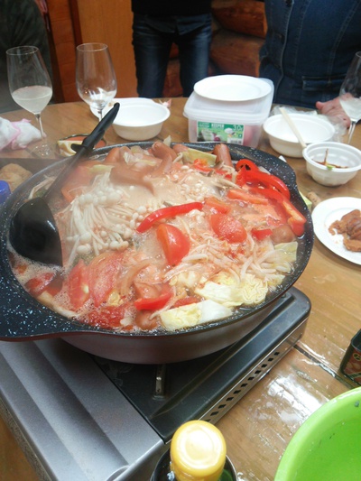 牡蠣＆トマト鍋飲み会～本番編～