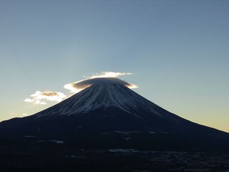 ダイヤモンド頂き！　竜ヶ岳