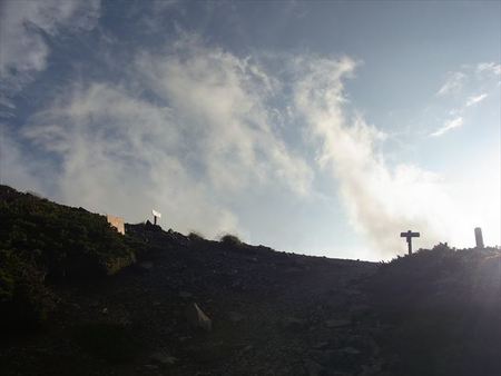 南に帰る旅　茶臼岳 2日目
