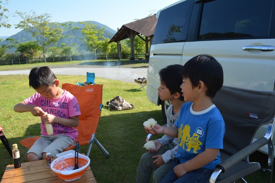 2015GWキャンプ 〜魚梁瀬森林公園オートキャンプ場〜 その③