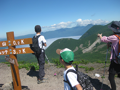2nd登山in樽前山 2014.6.22