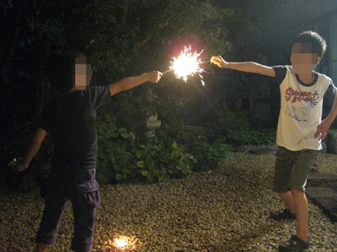 花火大会 de BBQ 2013.8.13