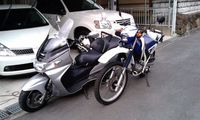 バイクのリアキャリア製作　その1 2009/05/29 18:00:16
