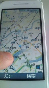 SH-03B　レビュー　画面表示　iアプリ 2010/02/25 19:00:00