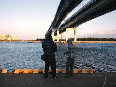 一月　釣りの景色