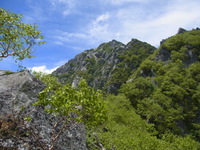黒戸尾根から甲斐駒ヶ岳