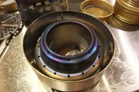 冬キャンはアルコールストーブで　その②