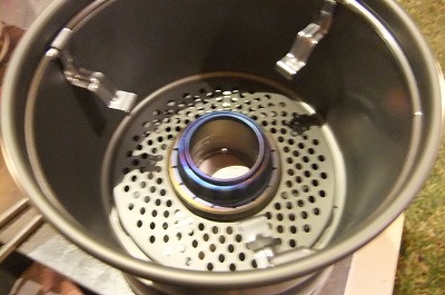 冬キャンはアルコールストーブで　その②