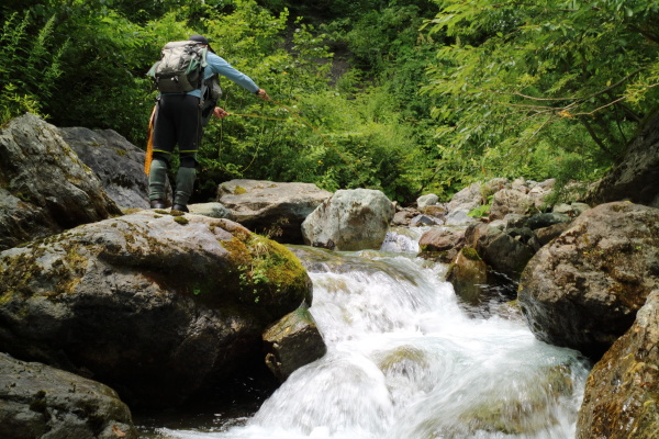 長野遠征　久しぶりの山岳渓流