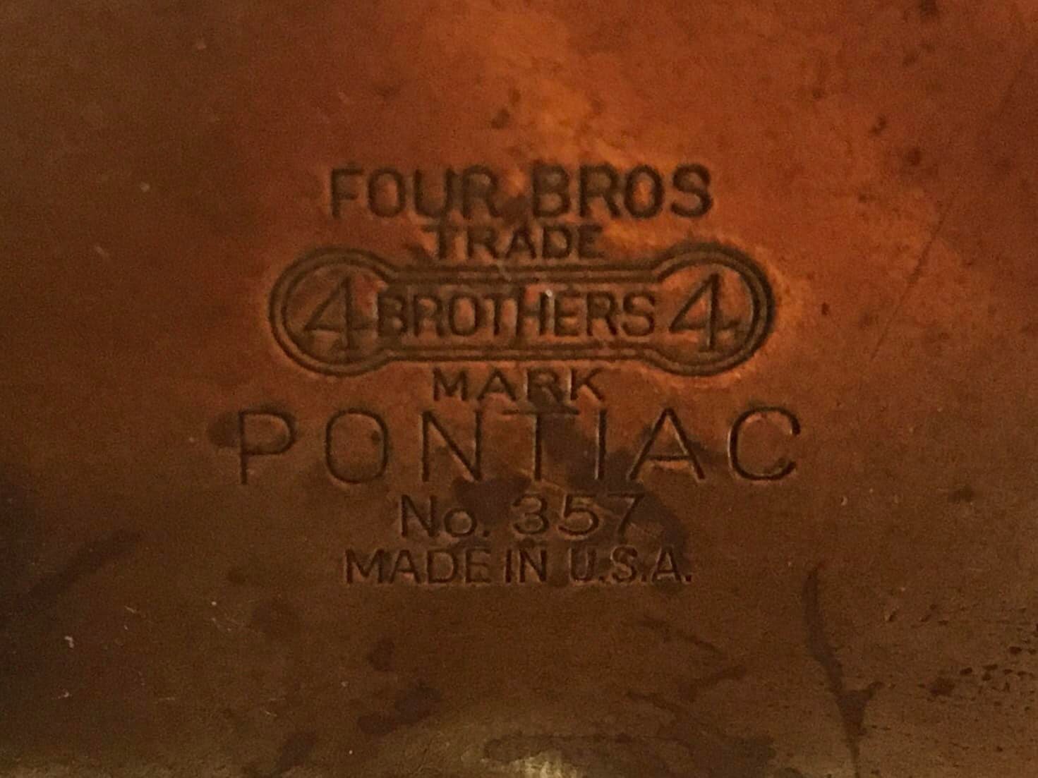 Four Brothers Pontiac Fishing Reel No 357