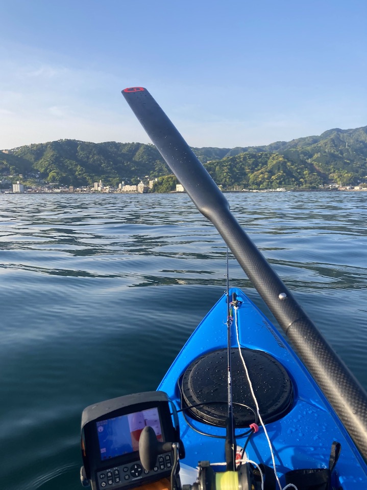 Angler's Life ～浮かべ釣道～:ダブル薙刀の如く ~ グリーンランドパドル ~