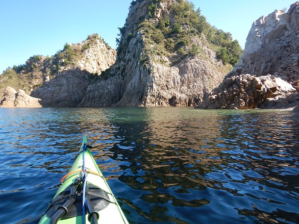 カヤック　浦富海岸