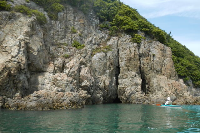 日生諸島　虫明湾長島周辺