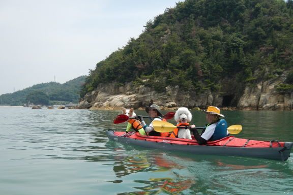 カヤック　出崎半島