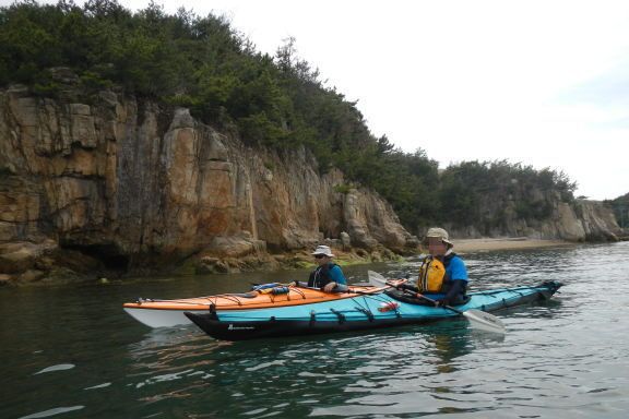 カヤック　出崎半島