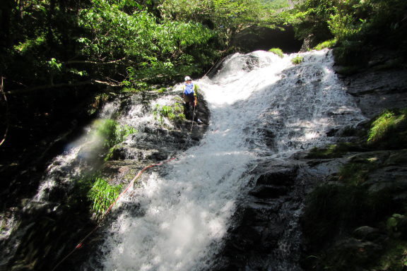 沢登り　蒜山と大山